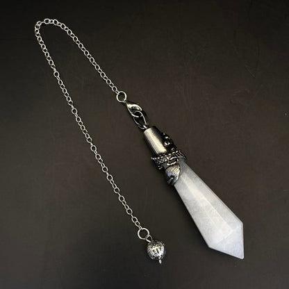 Clear Quartz Dragon Pendulum #2 - Large