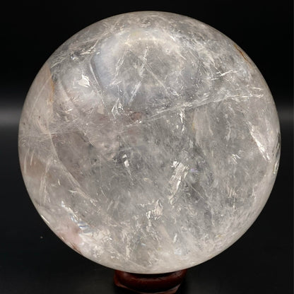 Large Clear Quartz Sphere #4 with FREE Stand!