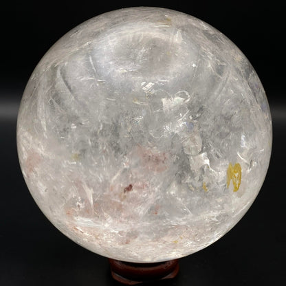 Large Clear Quartz Sphere #4 with FREE Stand!