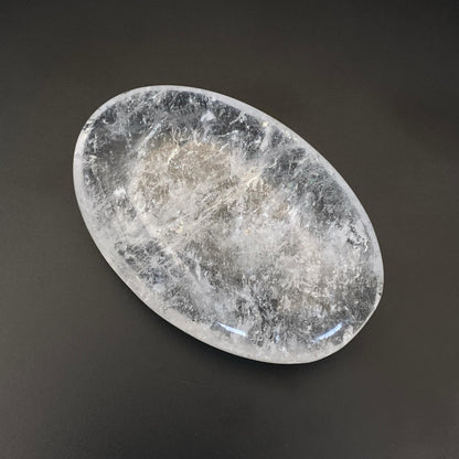 Clear Quartz Palm Stone #2