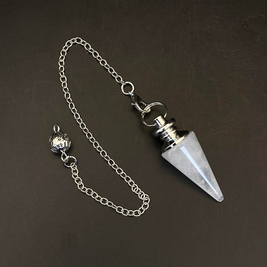 Clear Quartz Pendulum - Small