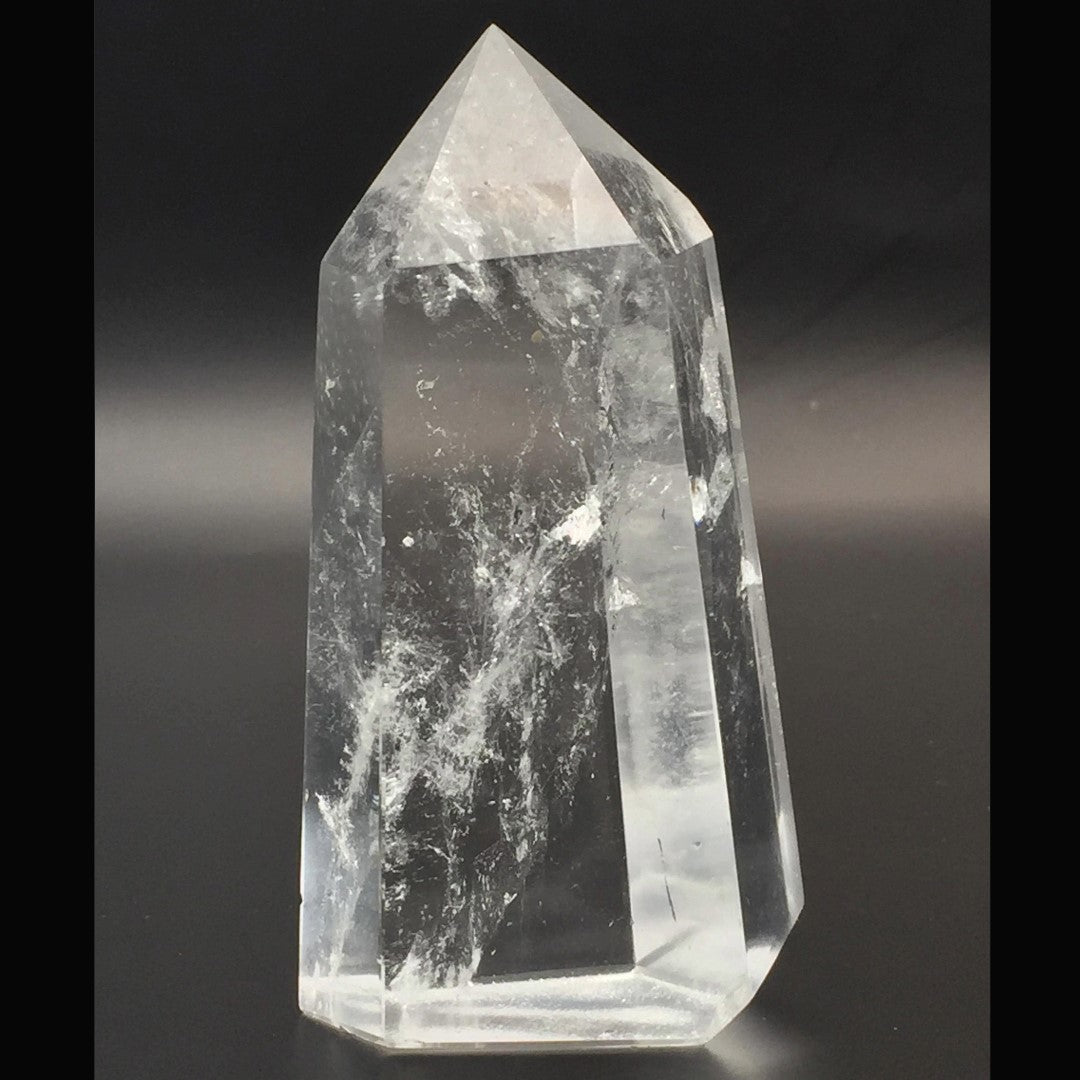 Clear Quartz Tower #1