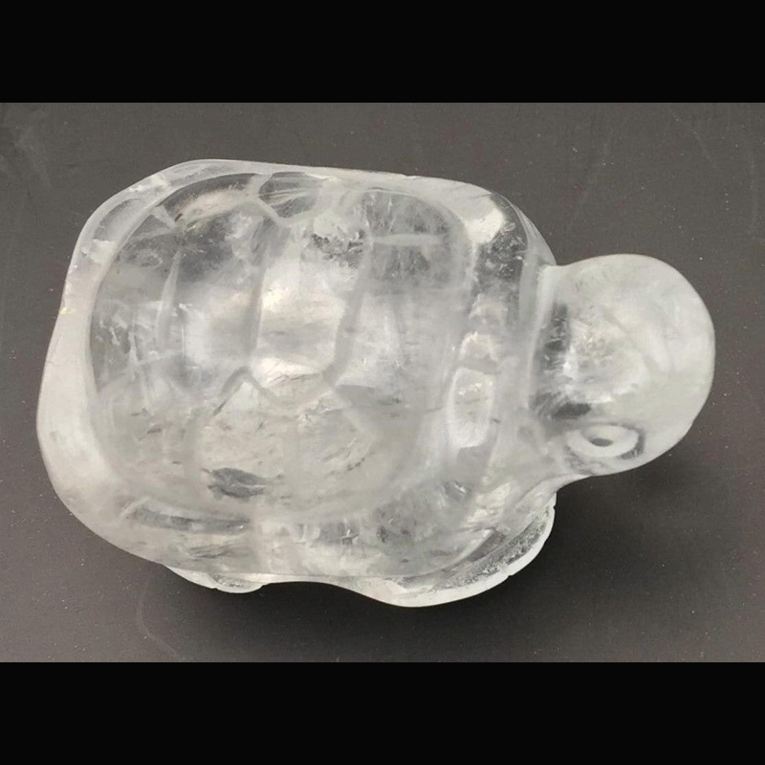 Clear Quartz Turtle #1