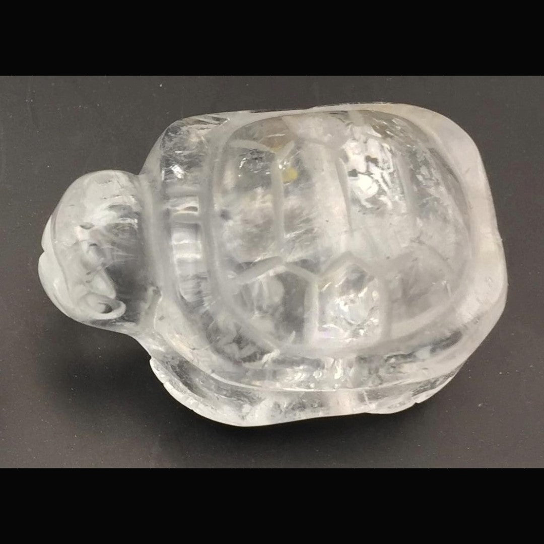 Clear Quartz Turtle #2