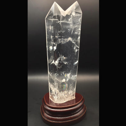 Clear Quartz Twin-Point Tower #1 - 22.5cm