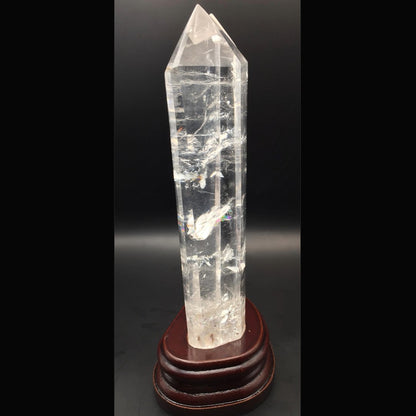 Clear Quartz Twin-Point Tower #1 - 22.5cm