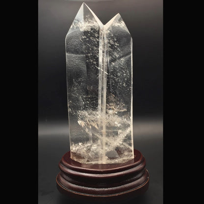 Clear Quartz Twin-Point Tower #2 - 23.8cm