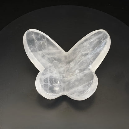 Clear Quartz Butterfly