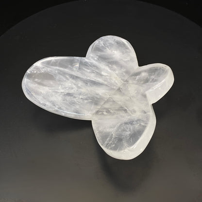 Clear Quartz Butterfly