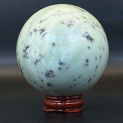 Dendritic Green Opal Sphere #3