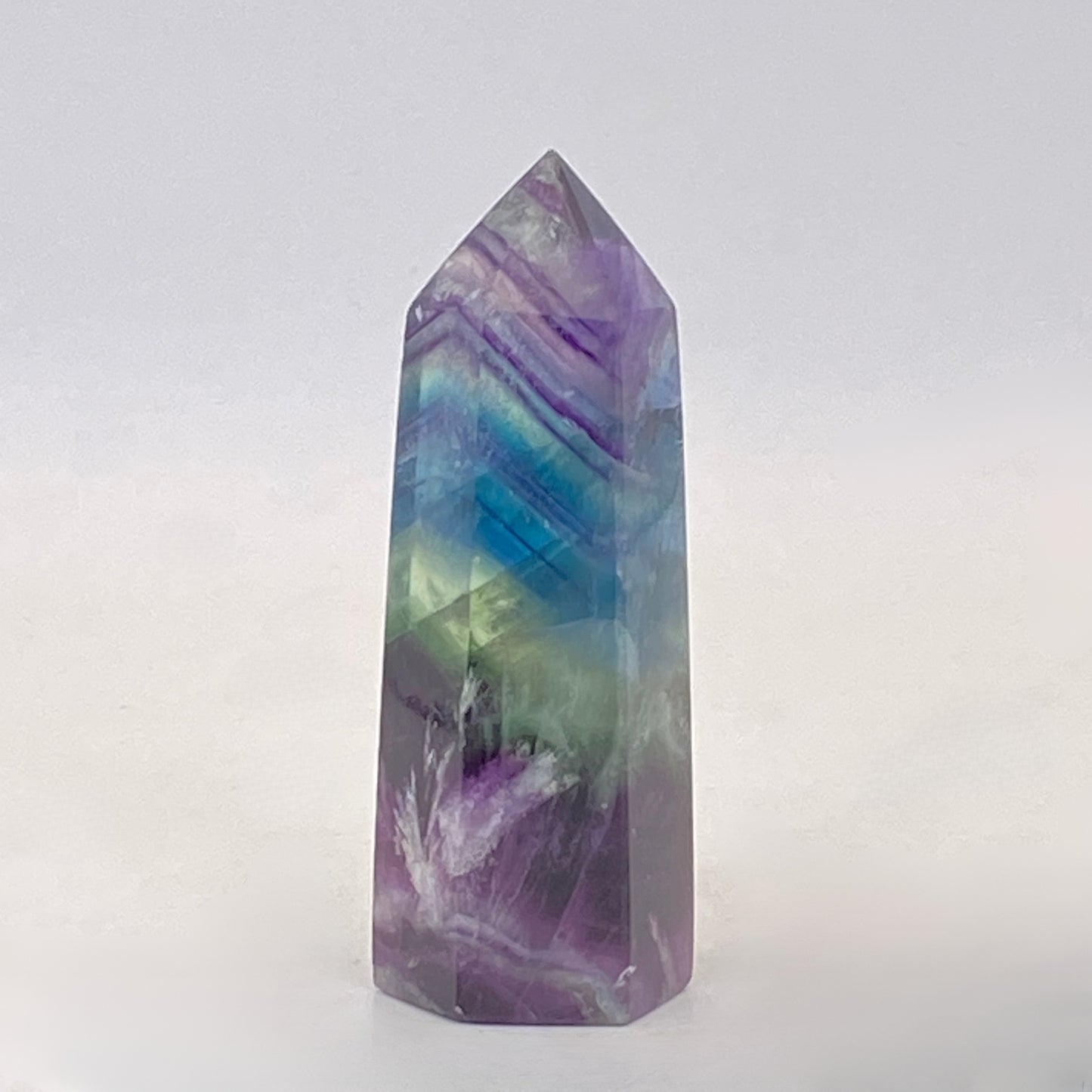 Feather Fluorite Point #1