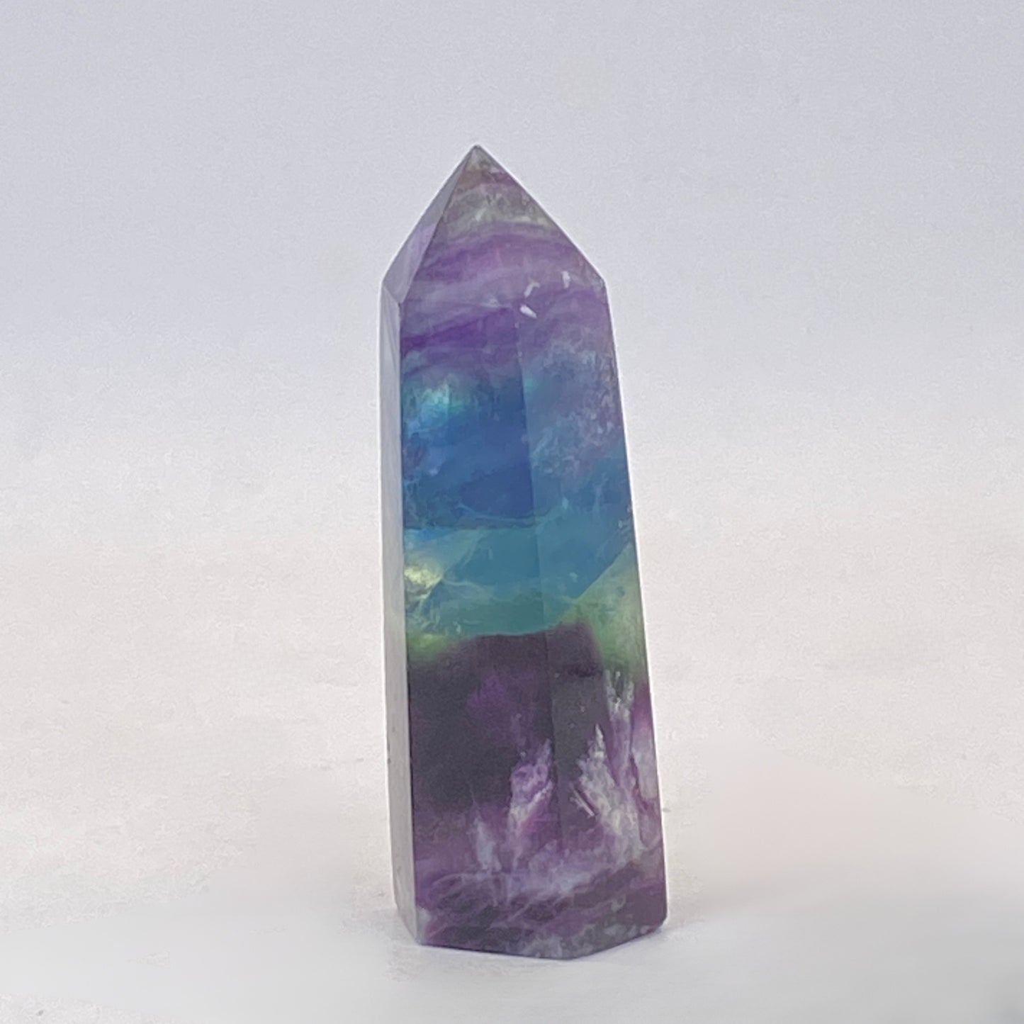 Feather Fluorite Point #1