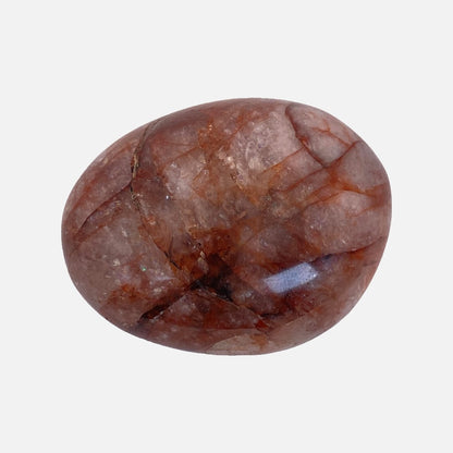 Fire Quartz Palm Stone #1