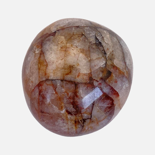 Fire Quartz Palm Stone #3