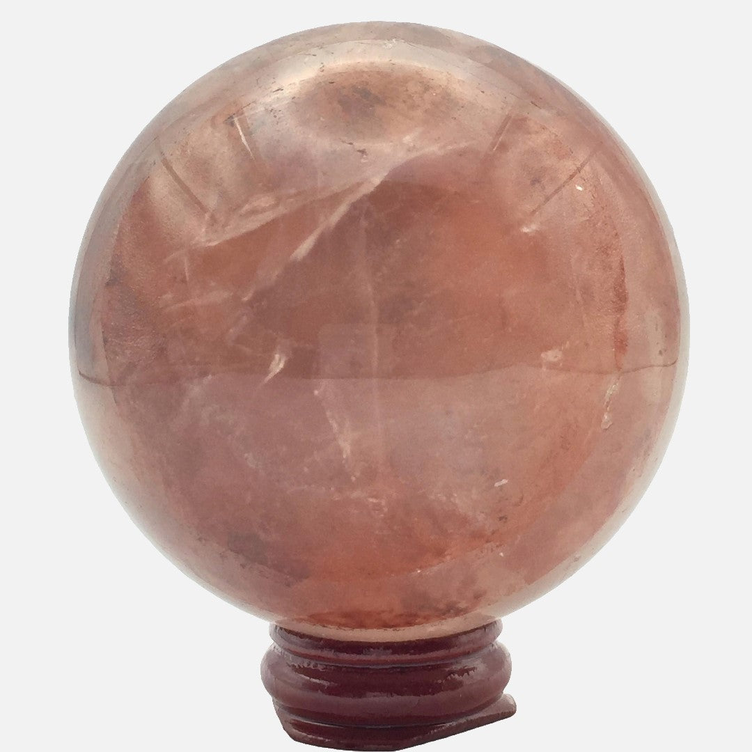 Fire Quartz Sphere #1