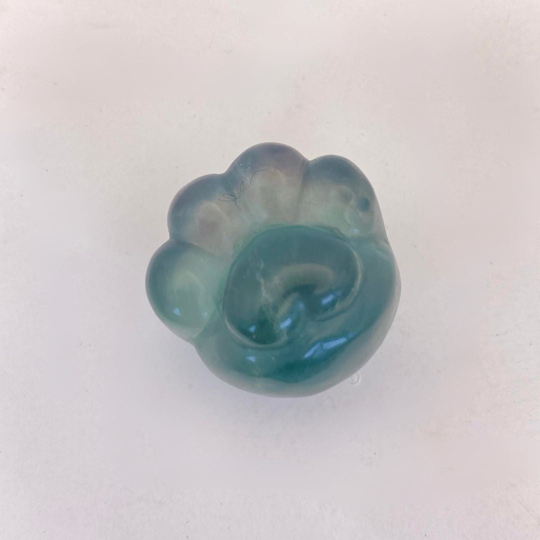 Fluorite Paw Print #2