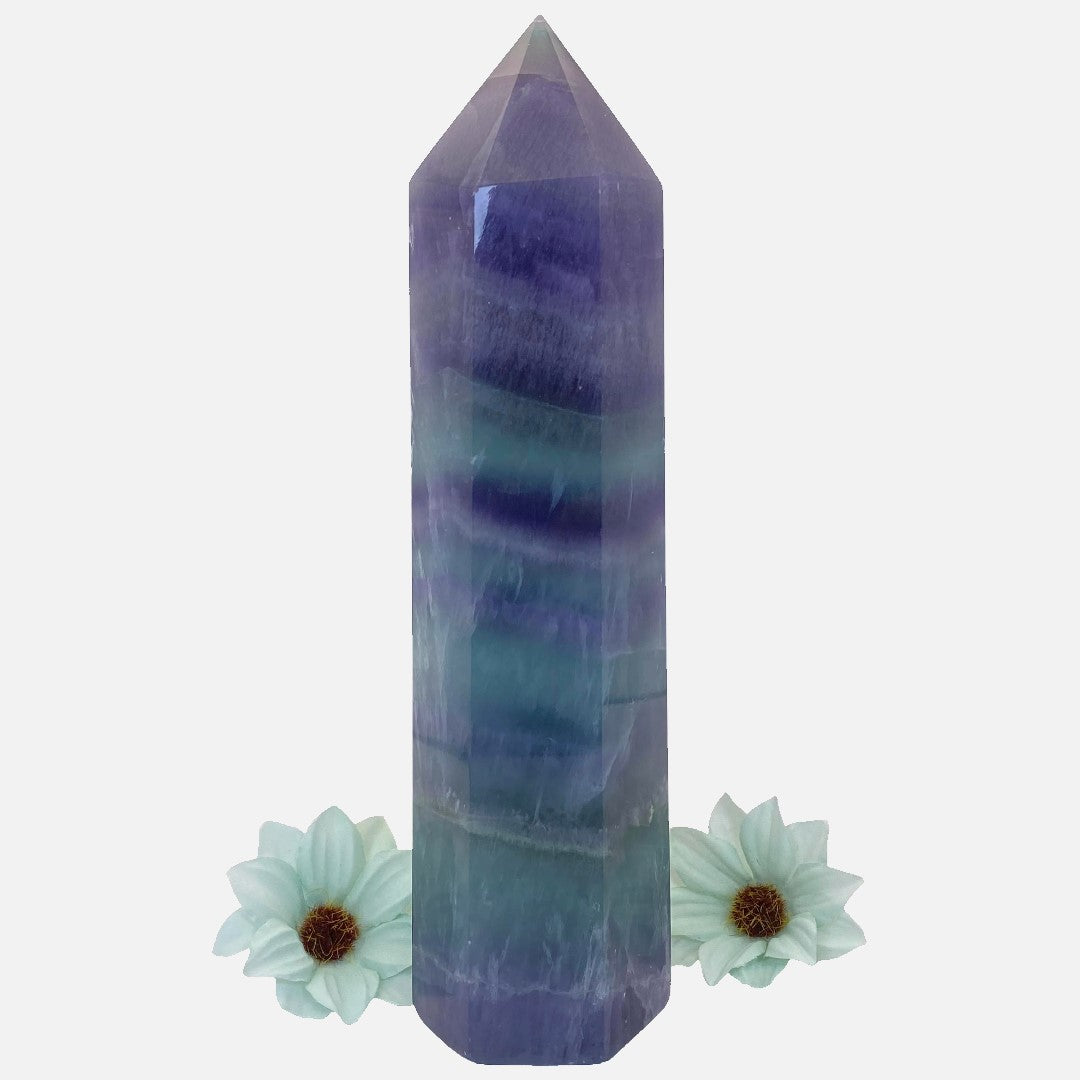 HUGE Fluorite Tower - 20.8cm