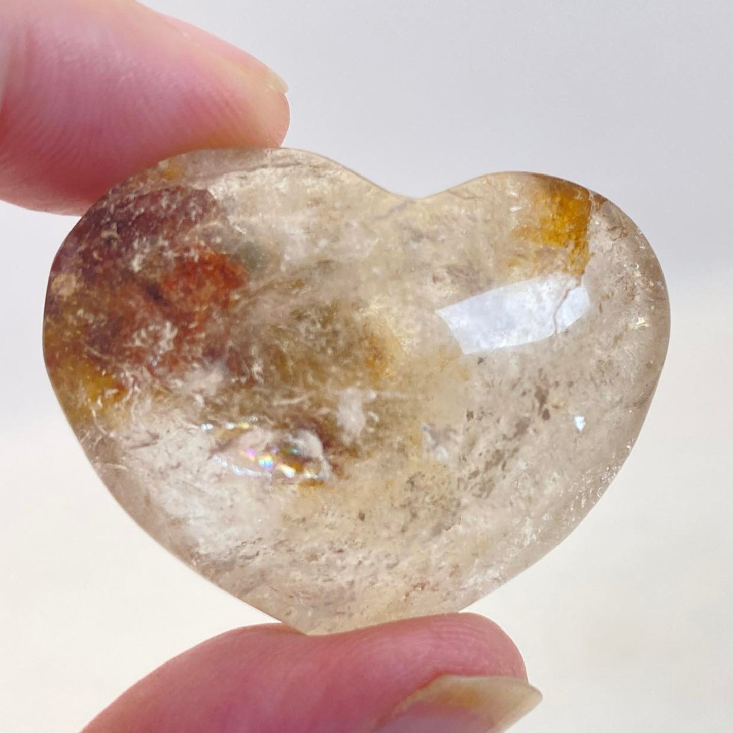 Garden Quartz Heart #1