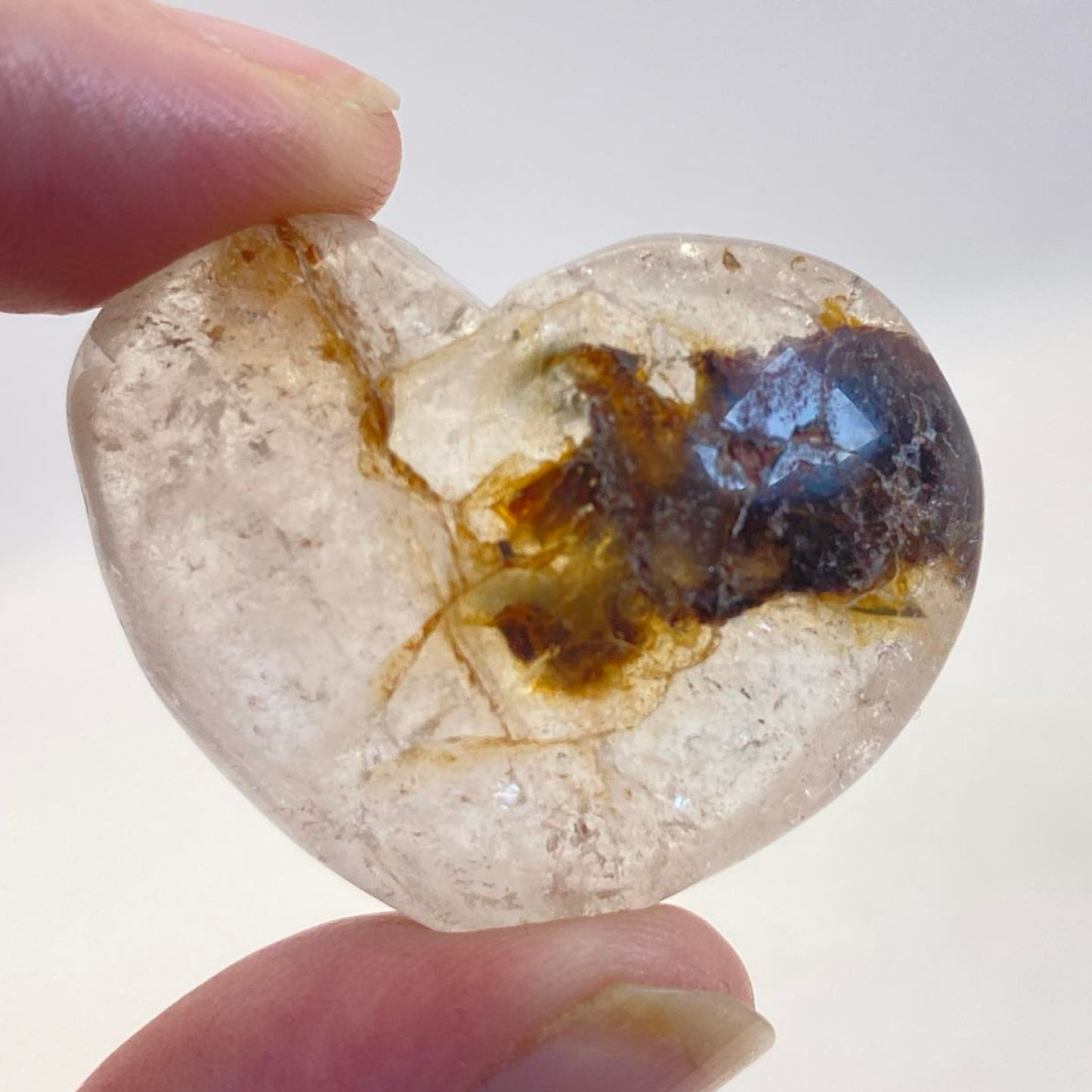 Garden Quartz Heart #1