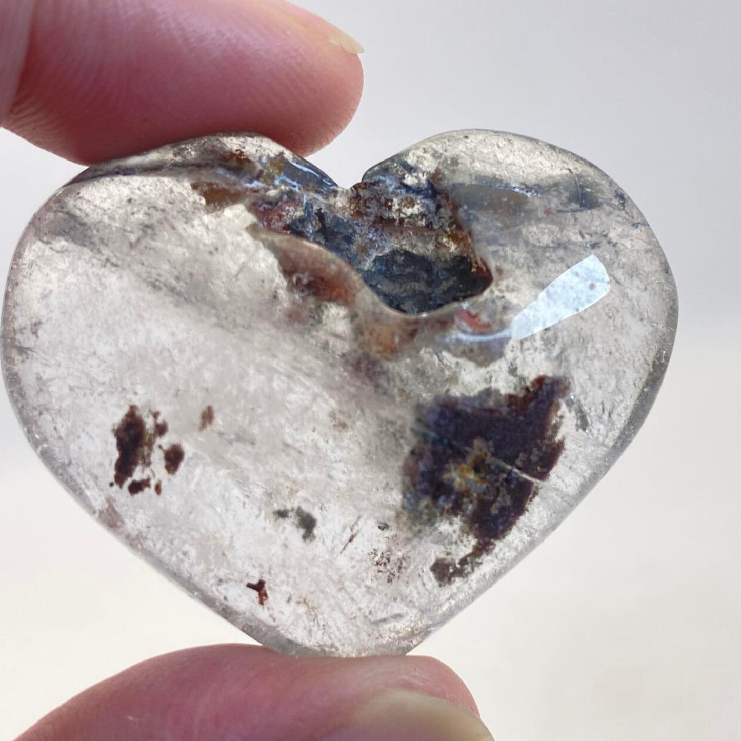 Garden Quartz Heart #2