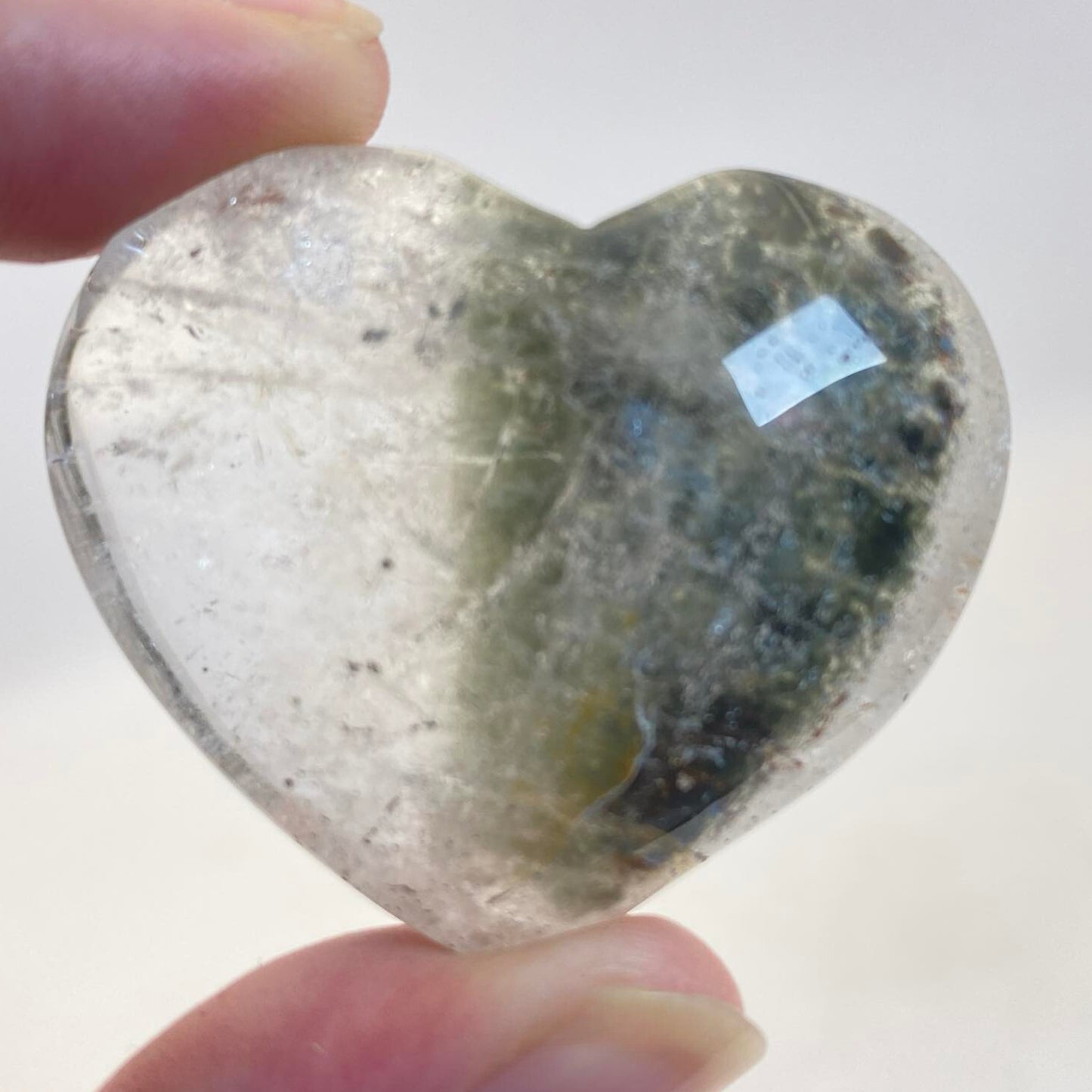 Garden Quartz Heart #3