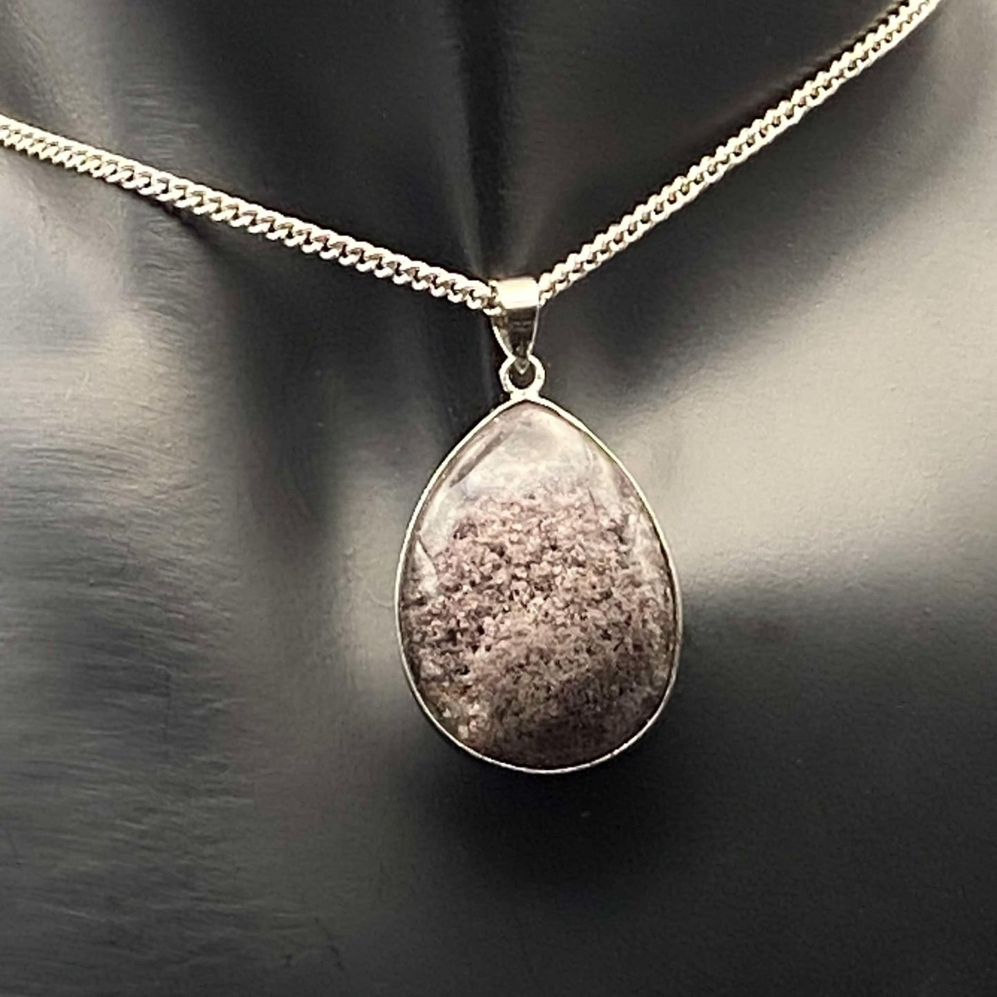 .925 Sterling Silver Garden Quartz Necklace