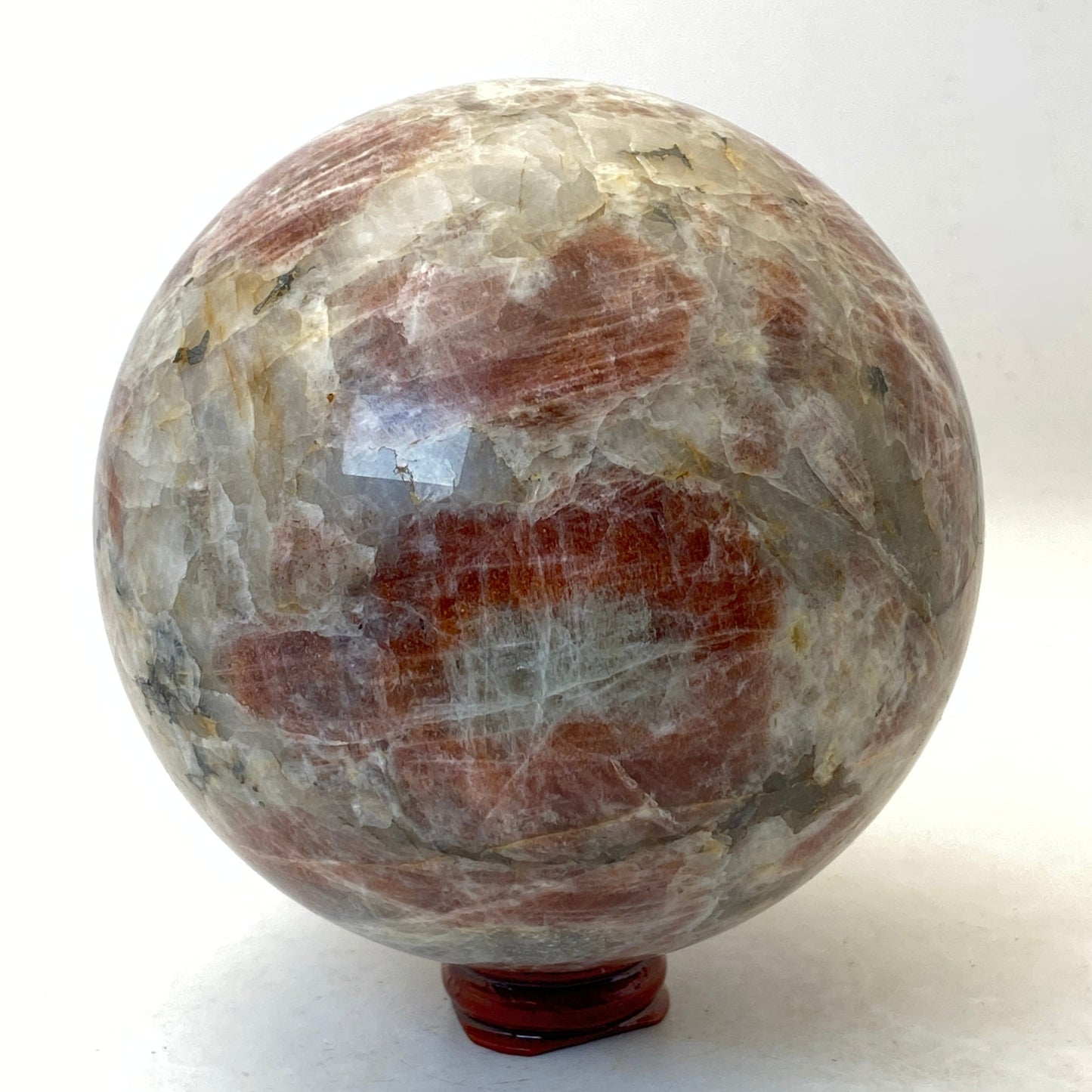 HUGE Golden Sunstone Sphere #3 - 1.85kg!