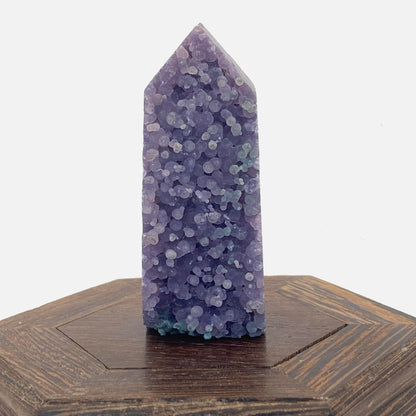 Grape Agate Tower #1 - Short