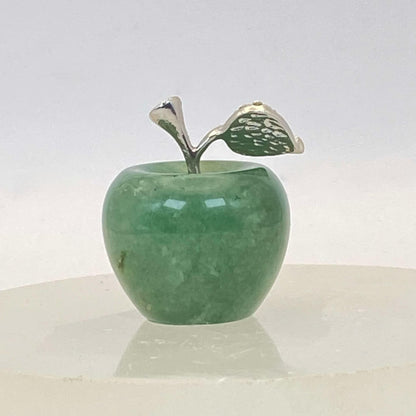 Green Aventurine Apple #1 - Small