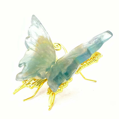 Green Fluorite Butterfly