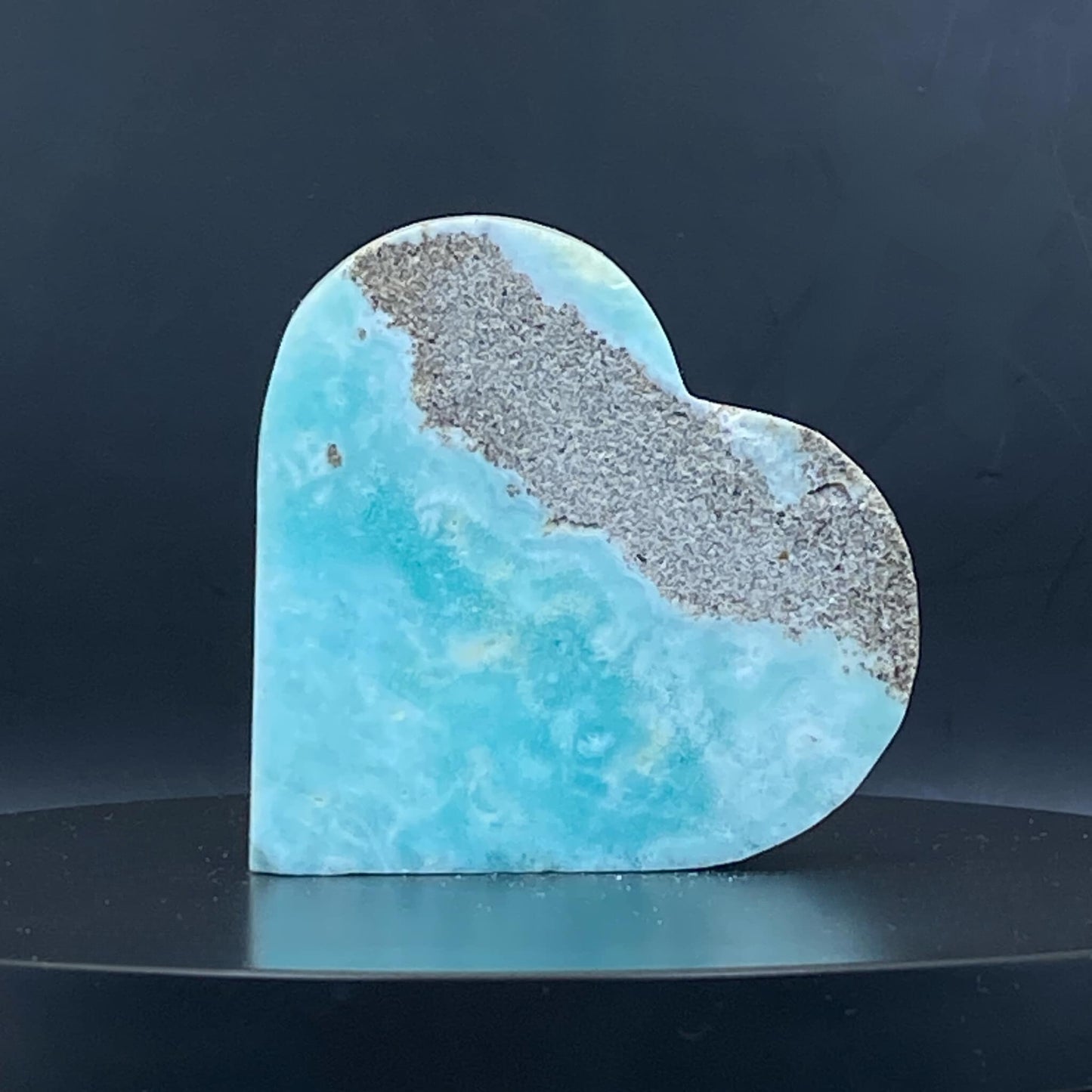 Hemimorphite Heart #2