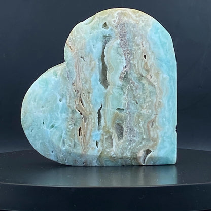 Hemimorphite Heart #4