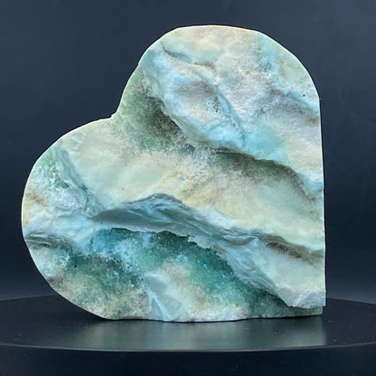 Hemimorphite Heart #7