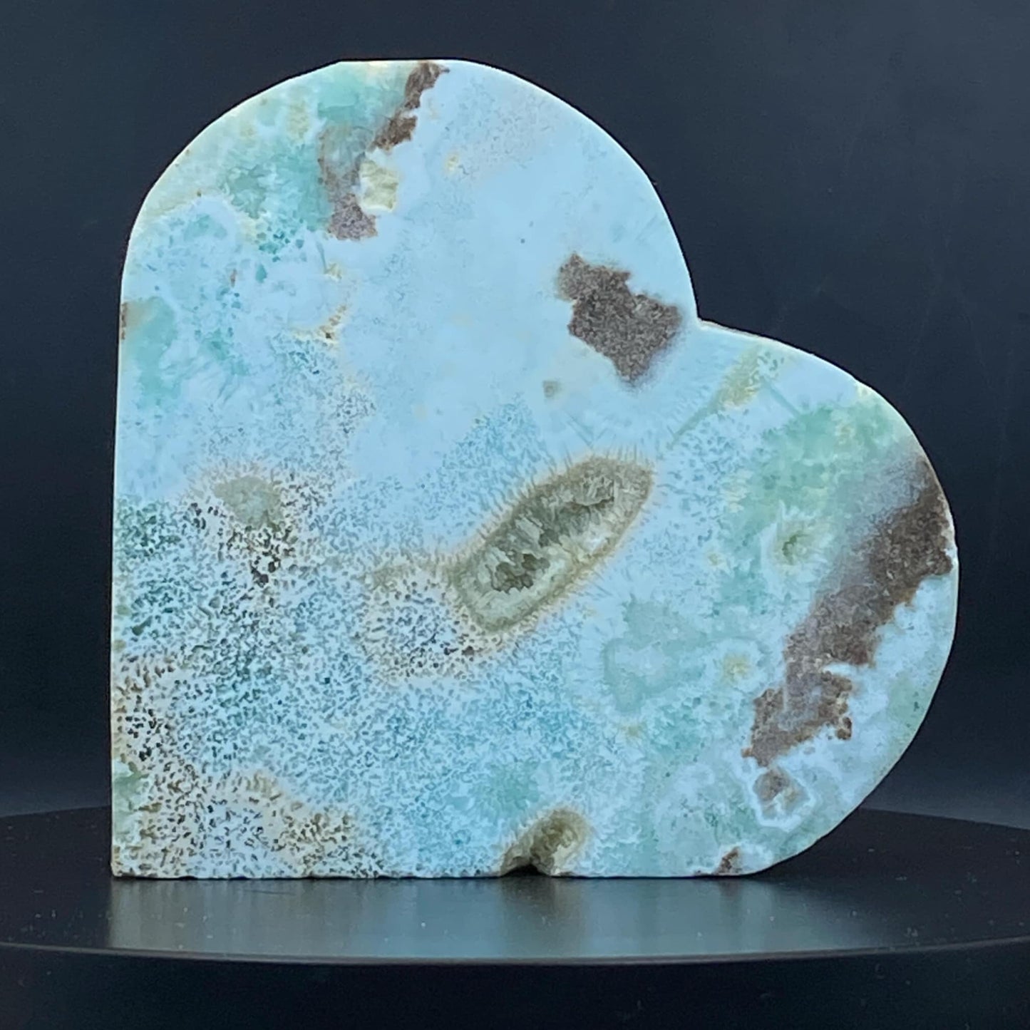 Hemimorphite Heart #7