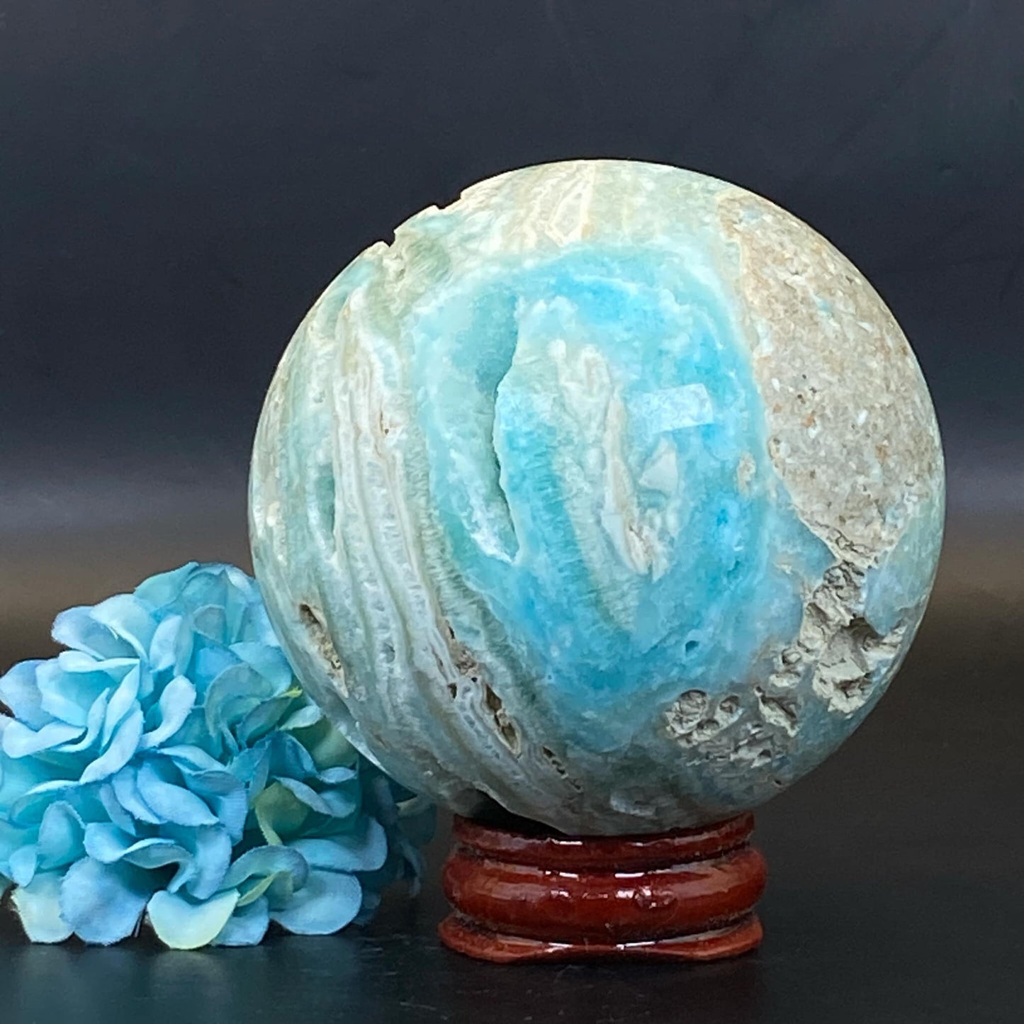 Hemimorphite Sphere #2