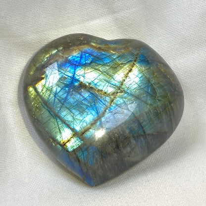 Labradorite Heart #6