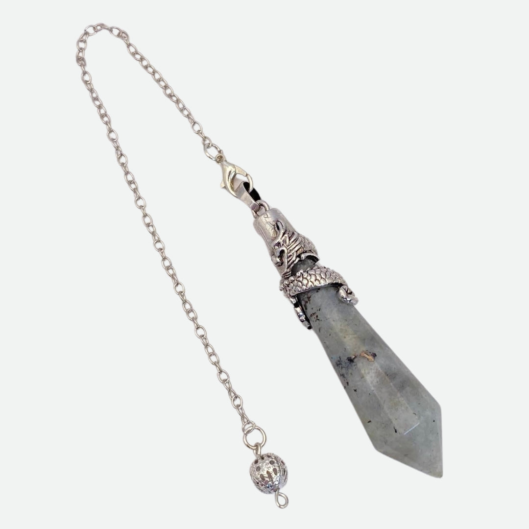 Labradorite Dragon Pendulum #1 - Large