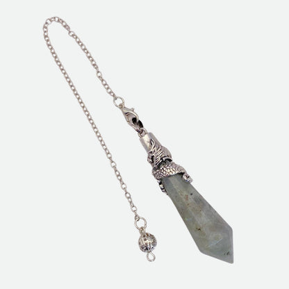 Labradorite Dragon Pendulum #2 - Large