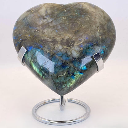 Labradorite Heart #4 - LARGE