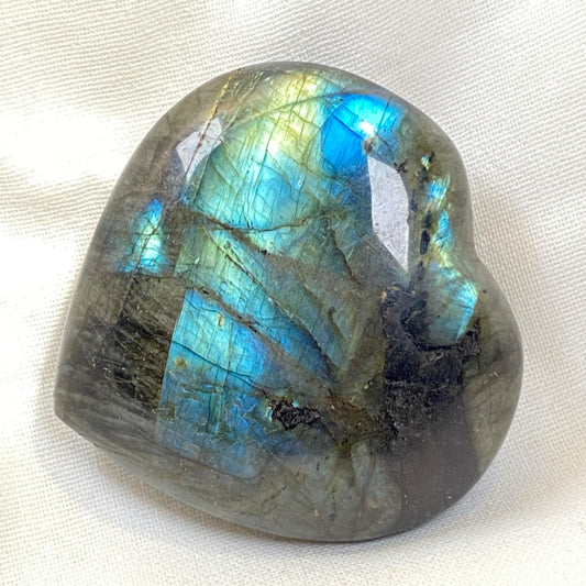 Labradorite Heart #6