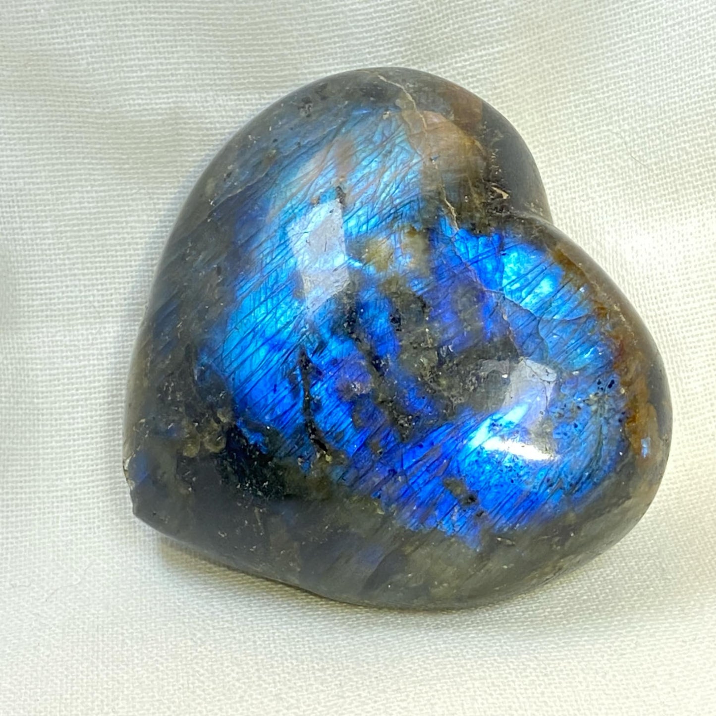 Labradorite Heart #7