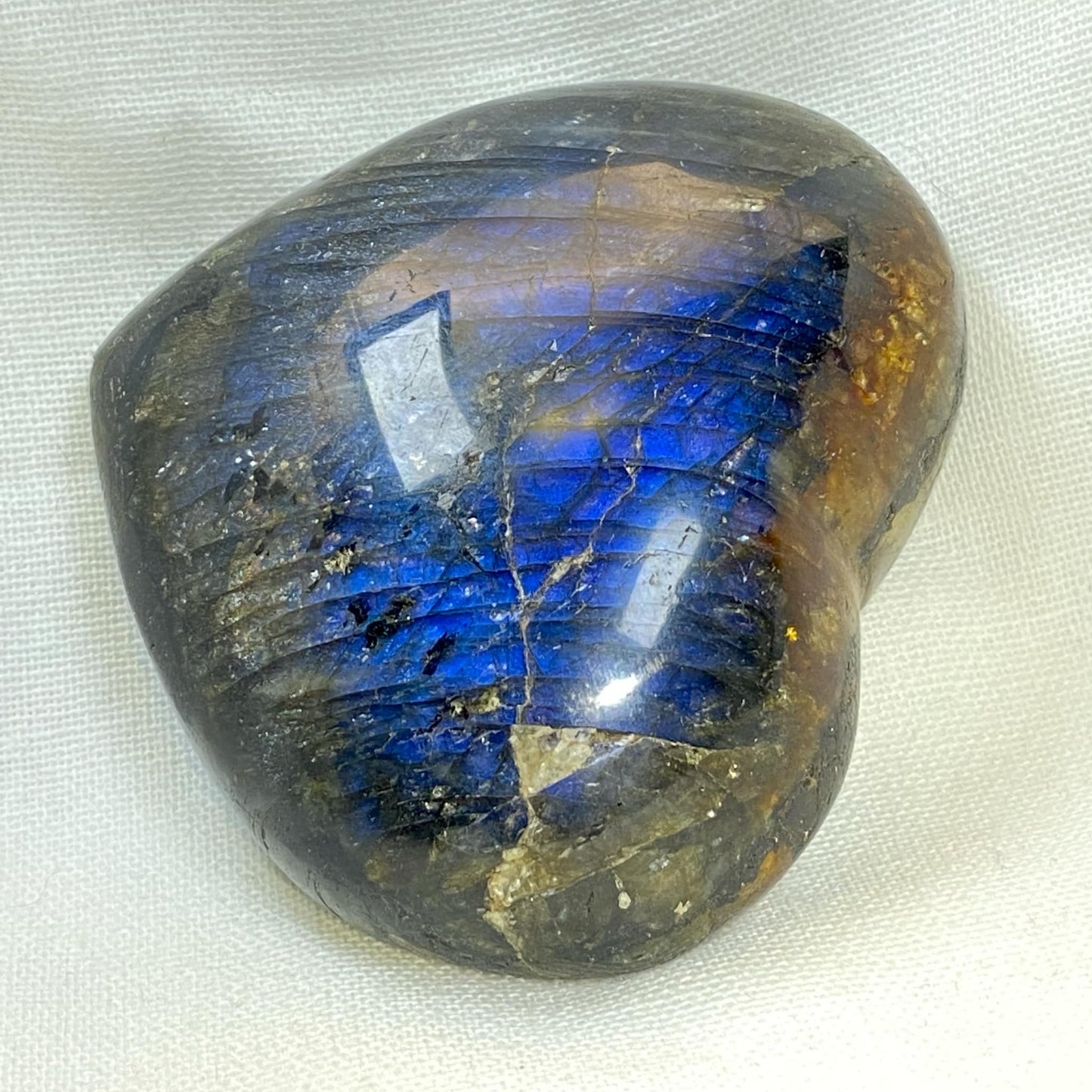 Labradorite Heart #7