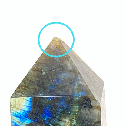 Labradorite Tower #4 - Half Kilo! - 16cm - Room 1