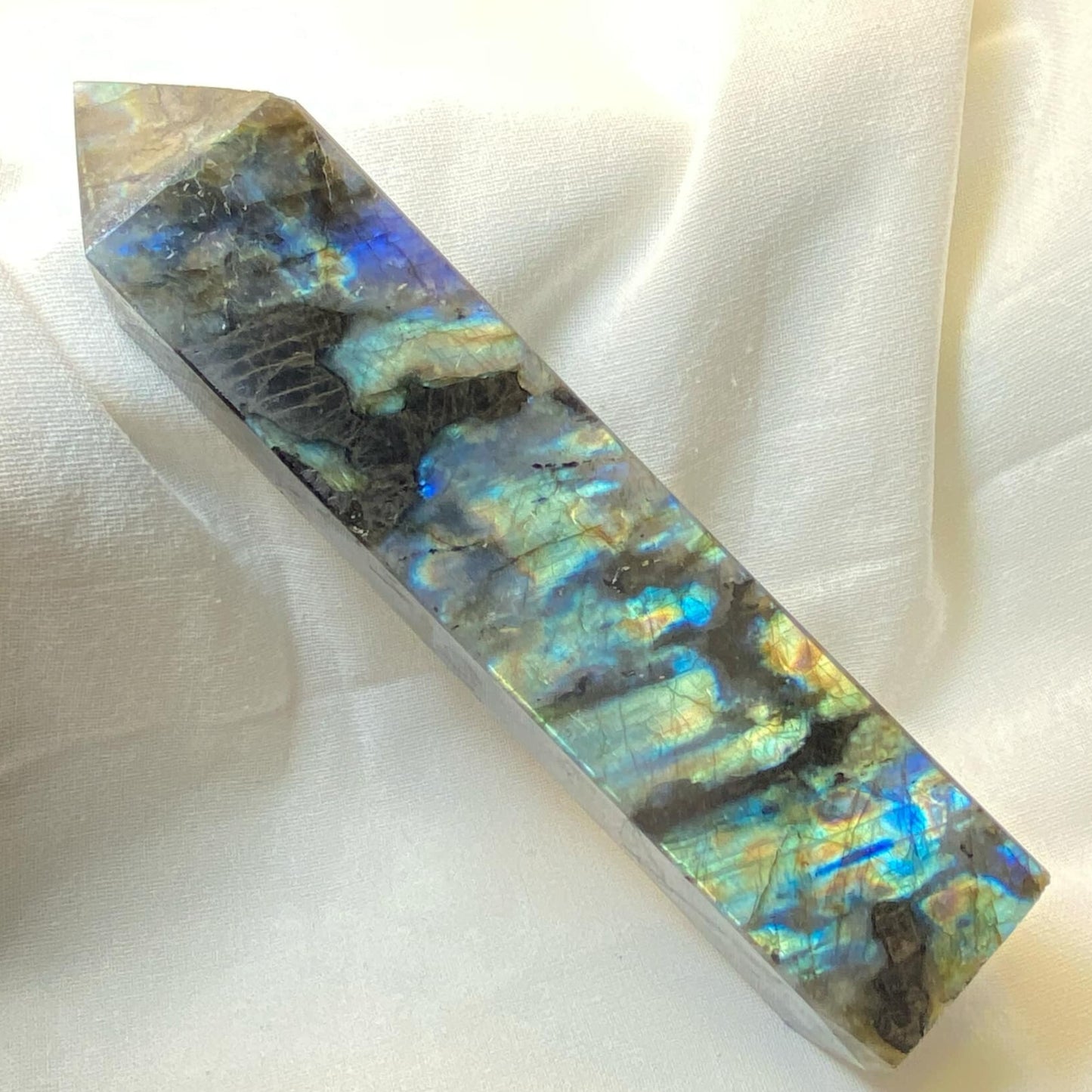 Labradorite Tower #6 - 741g - 20.7cm