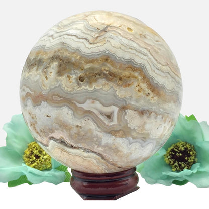 Laguna Crazy Lace Agate Sphere