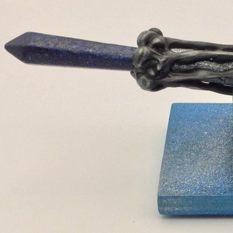 Lapis Lazuli DT Wand on Stand