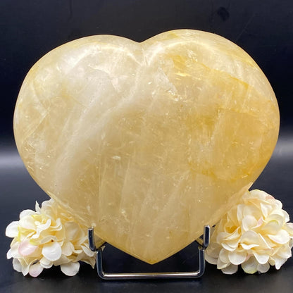 HUGE Citrine with Golden Healer Heart - over 1kg!