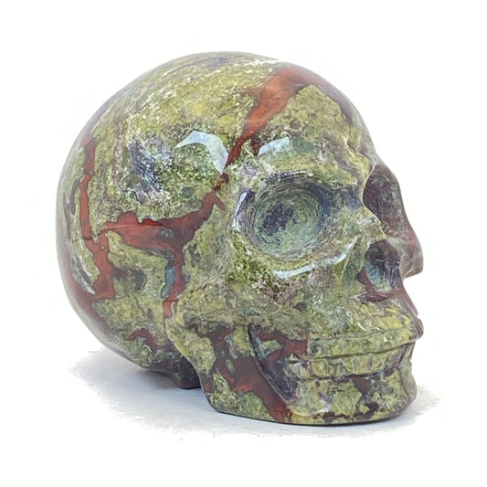 Dragon Blood Jasper Skull - Large