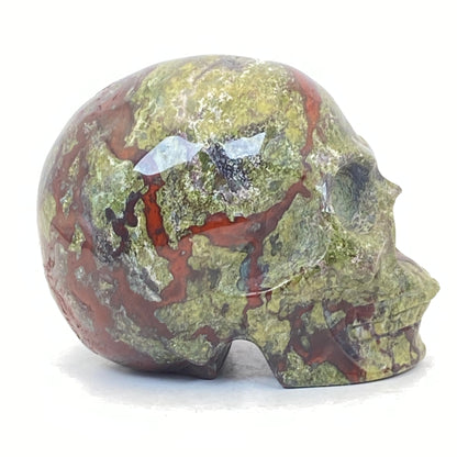 Dragon Blood Jasper Skull - Large