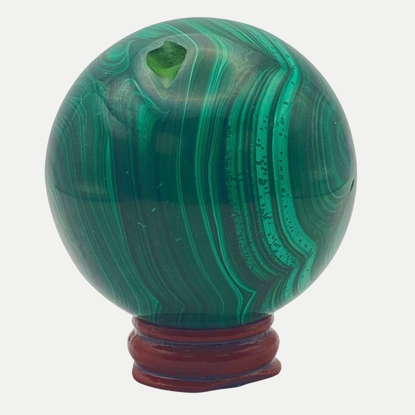 Natural Malachite Sphere